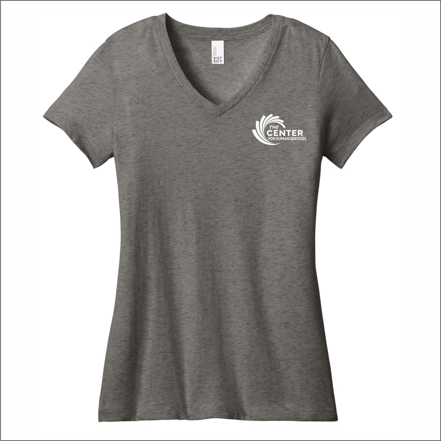 Center For Human Services Ladies Perfect V-Neck T-shirt