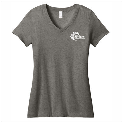 Center For Human Services Ladies Perfect V-Neck T-shirt