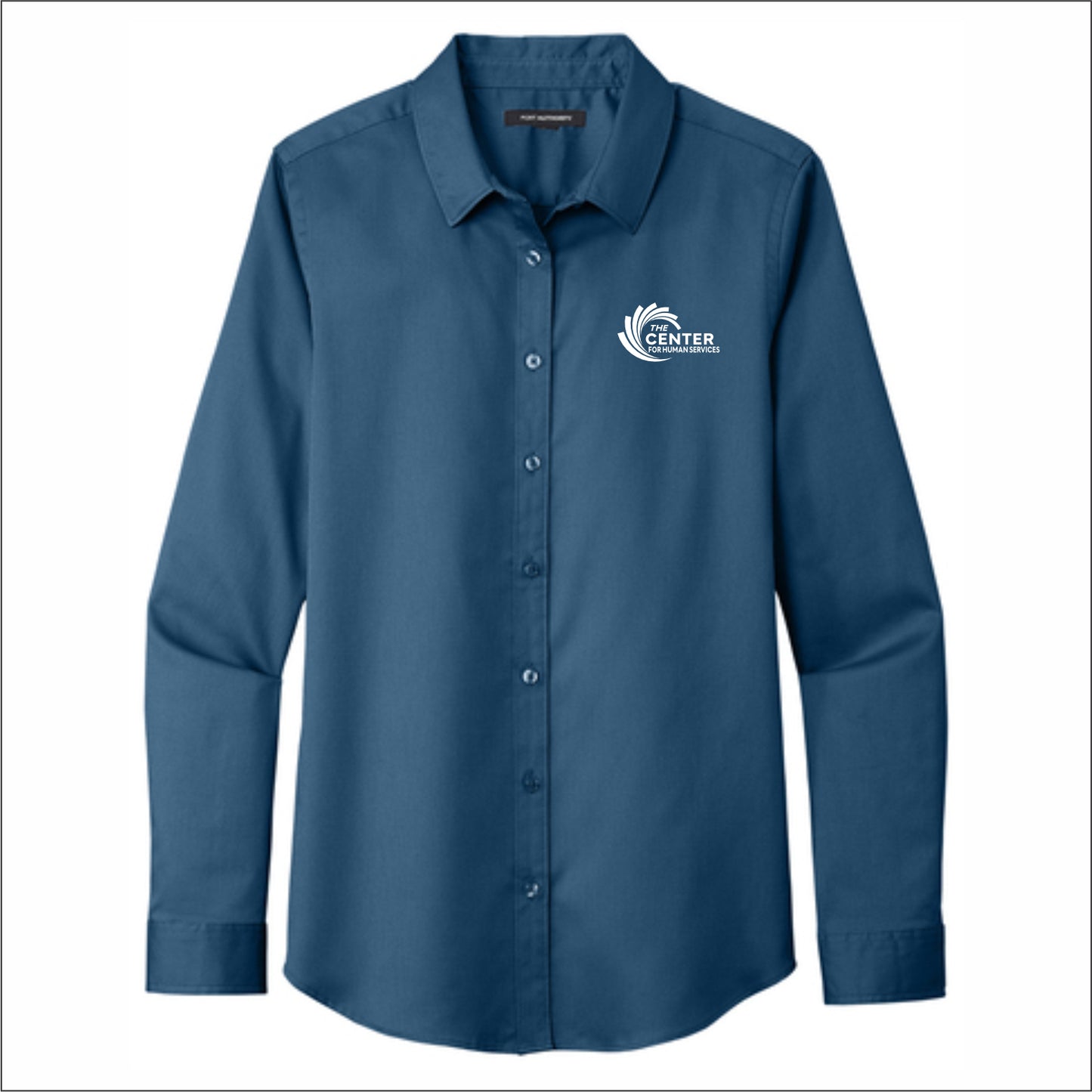 Center For Human Services Ladies Long Sleeve SuperPro React Twill