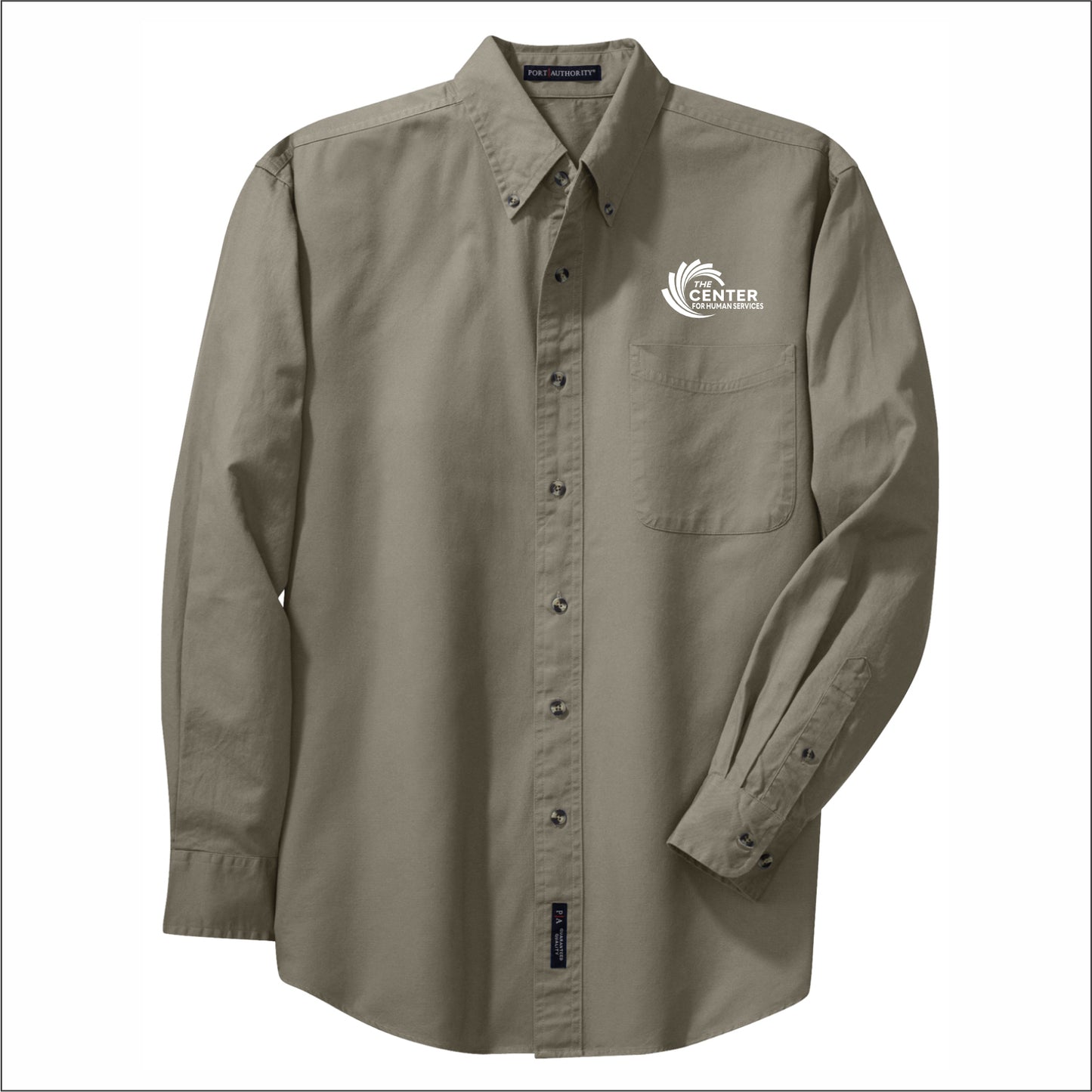 Center For Human Services Tall Long Sleeve Twill Shirt