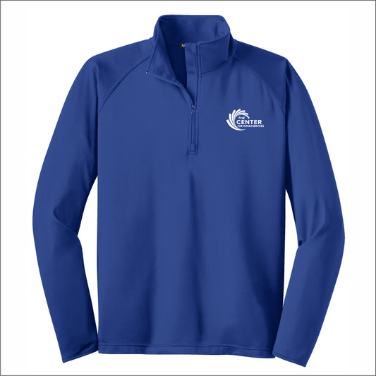 Center For Human Services Tall Stretch 1/4 Zip Performance