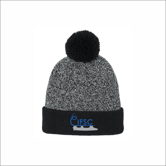 CIFSC Halftime Heather Pom Beanie