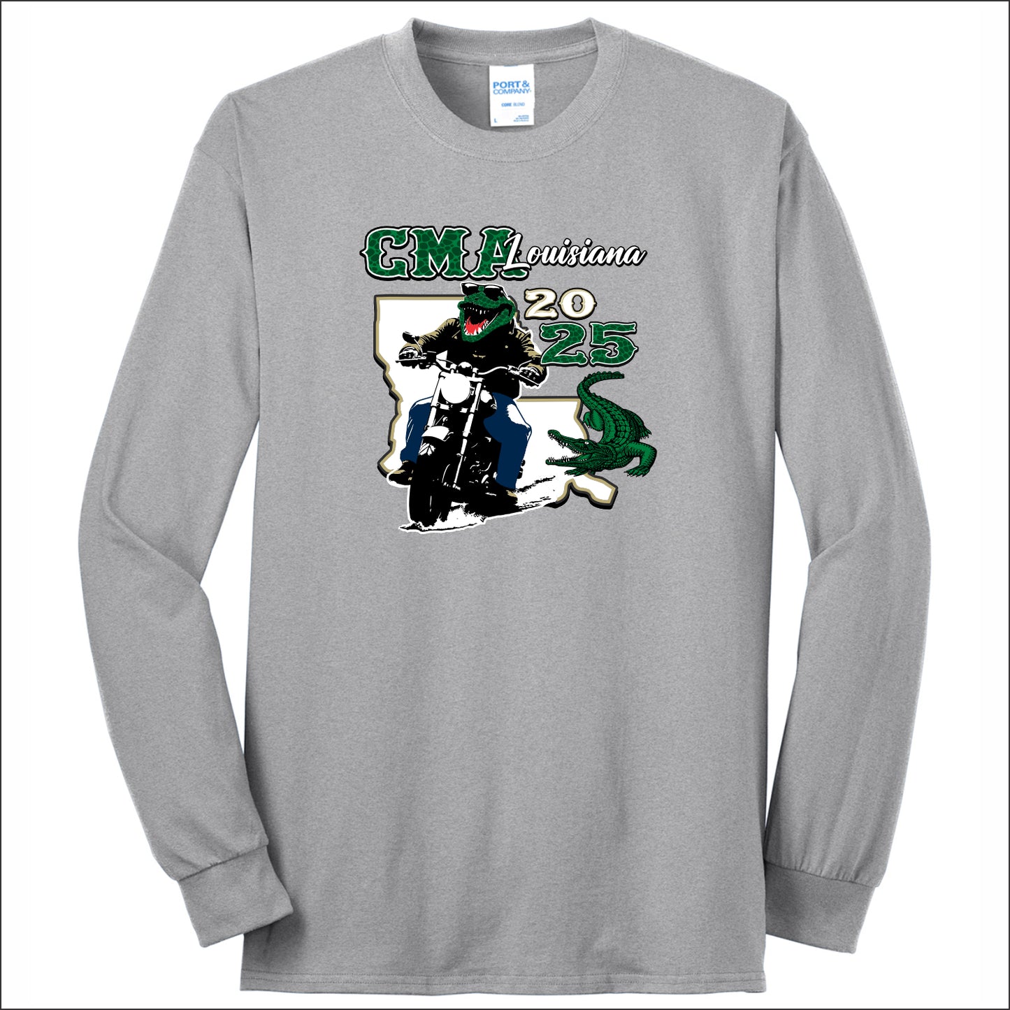 CMA Louisiana 50/50 Long Sleeve T-shirt