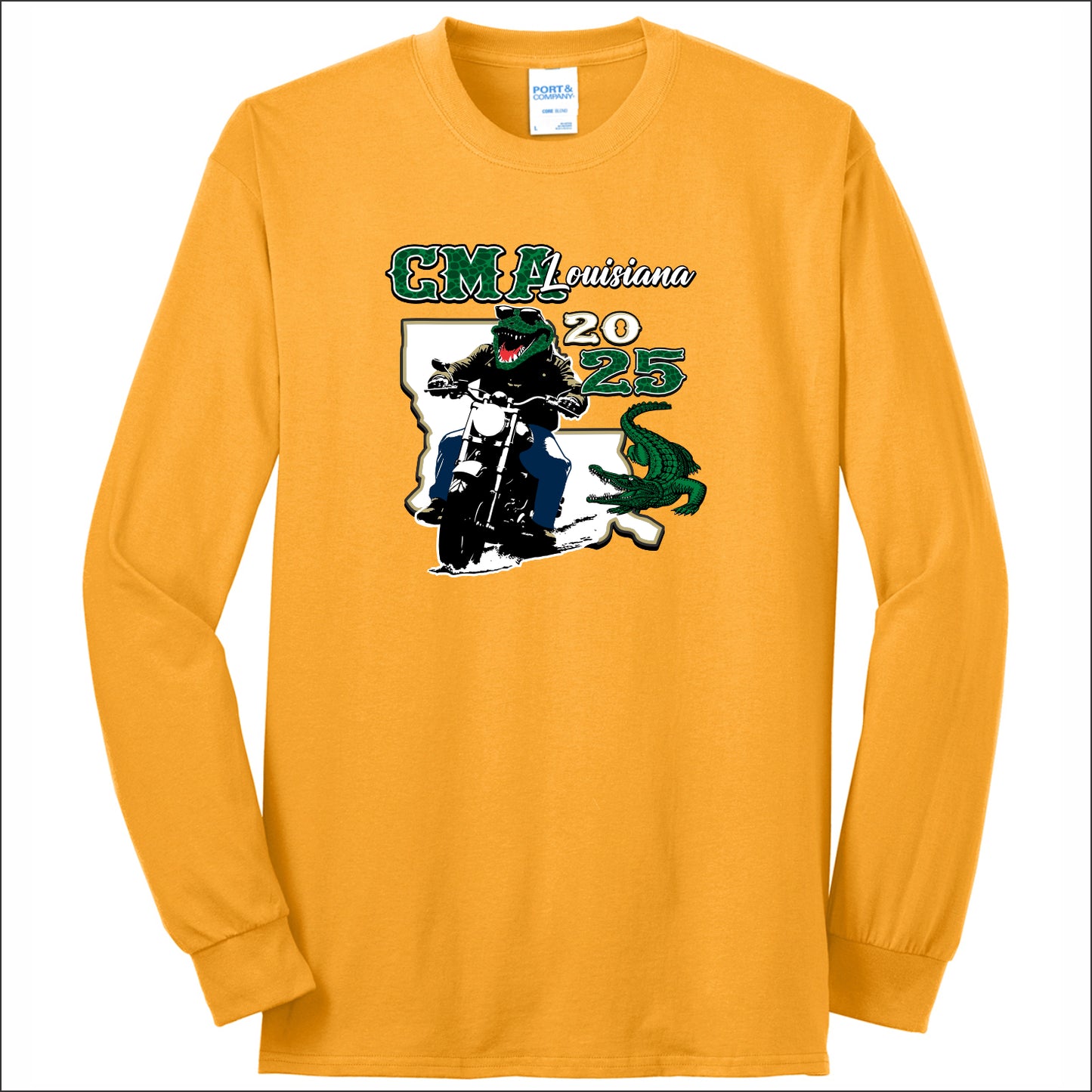 CMA Louisiana 50/50 Long Sleeve T-shirt