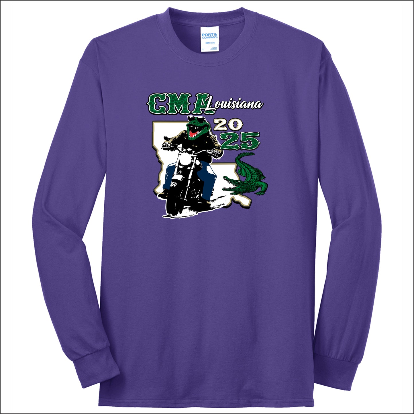 CMA Louisiana 50/50 Long Sleeve T-shirt