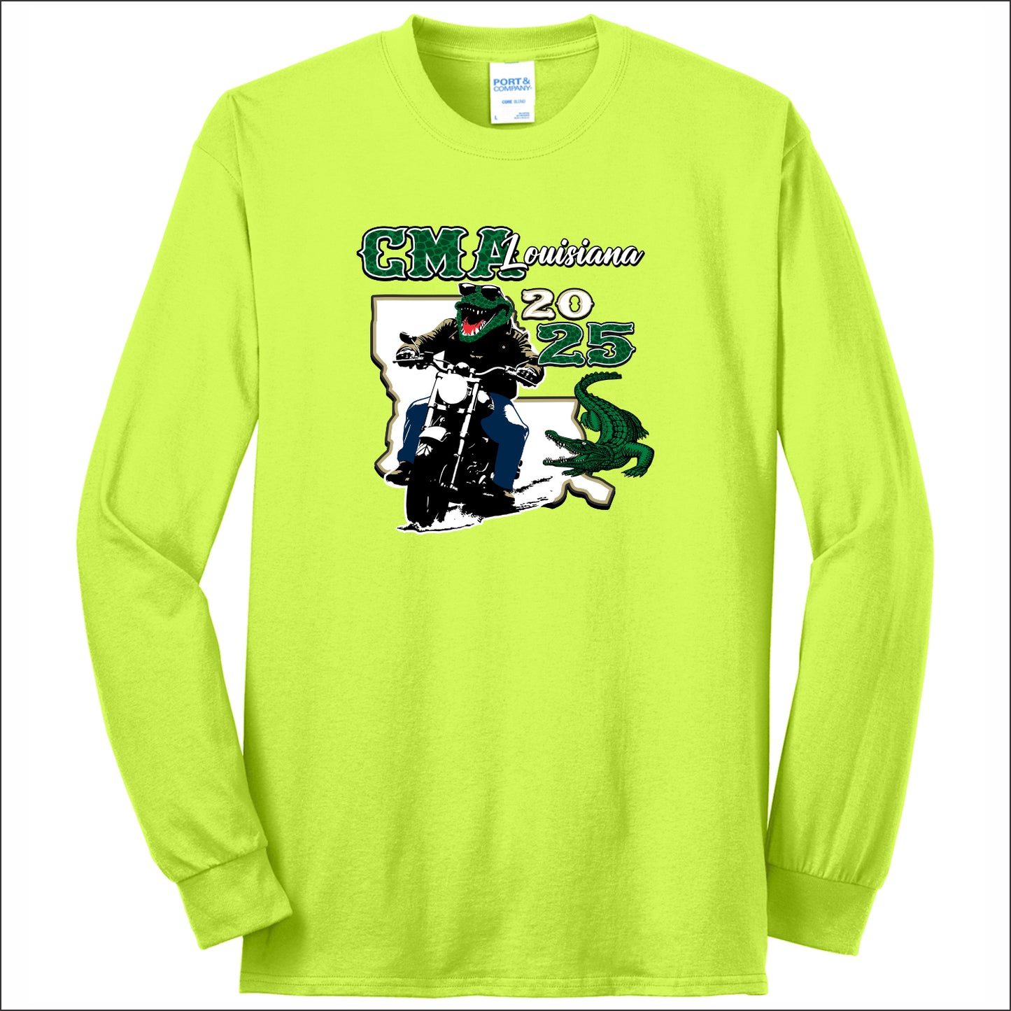 CMA Louisiana 50/50 Long Sleeve T-shirt