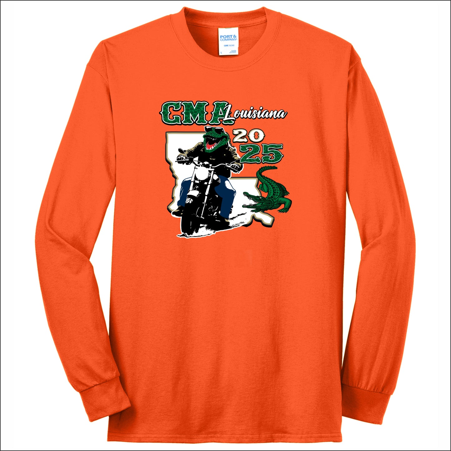 CMA Louisiana 50/50 Long Sleeve T-shirt