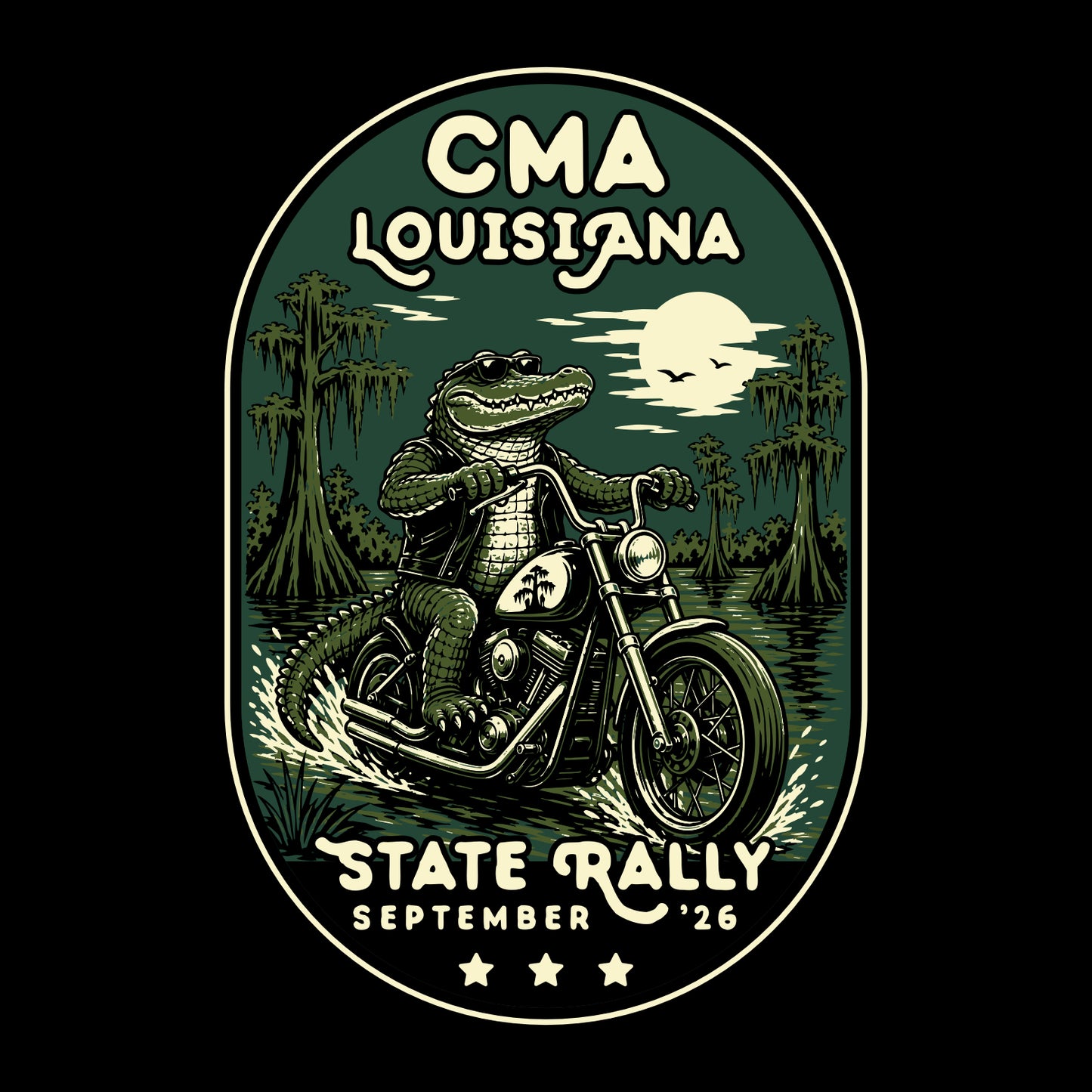 CMA Louisiana 50/50 Long Sleeve T-shirt