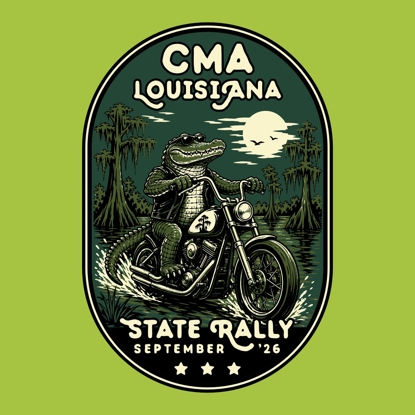 CMA Louisiana 50/50 Long Sleeve T-shirt
