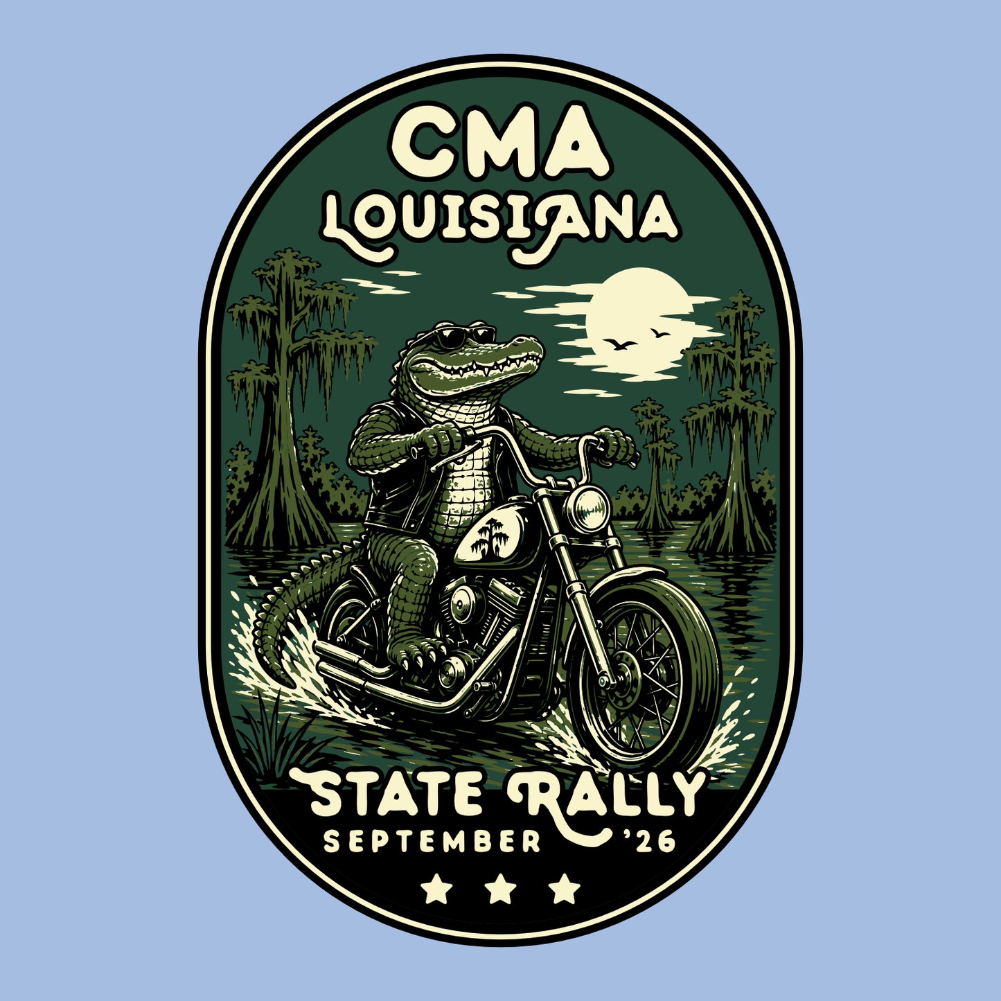 CMA Louisiana 50/50 Long Sleeve T-shirt