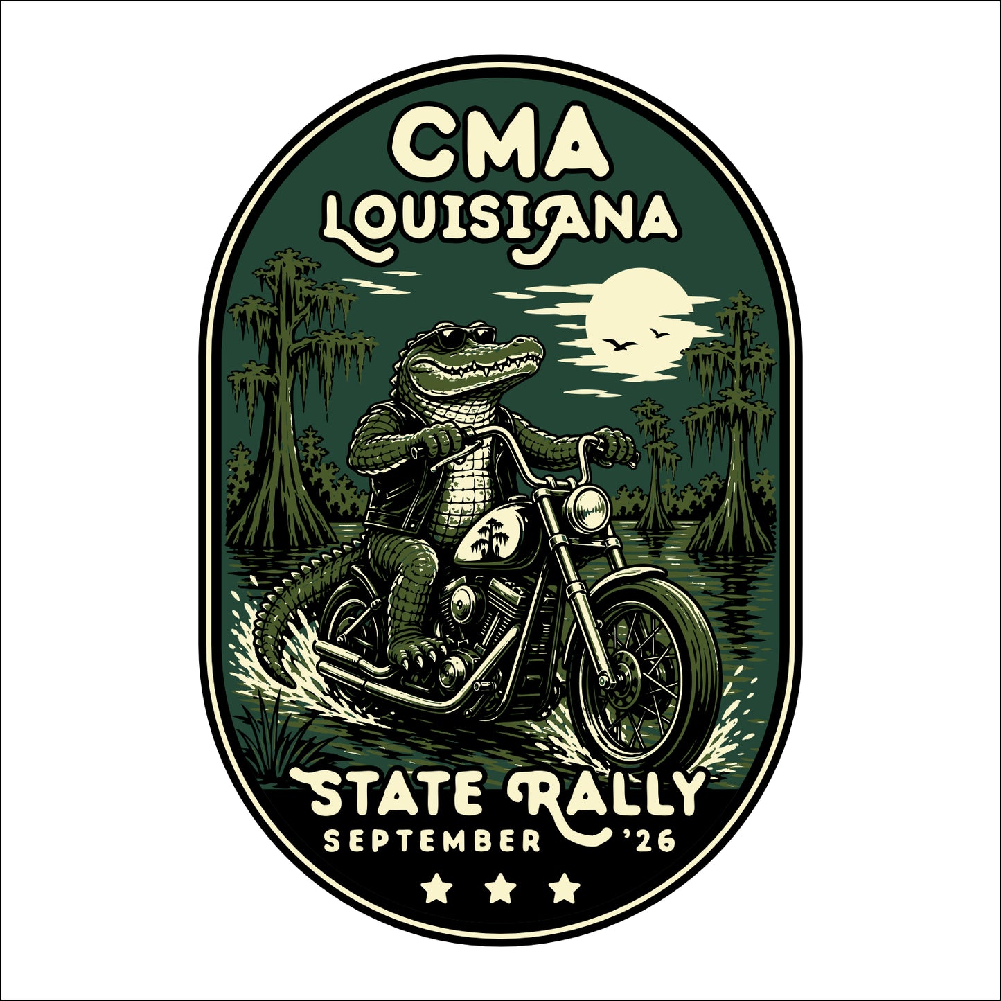 CMA Louisiana 50/50 Long Sleeve T-shirt