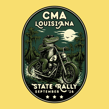 CMA Louisiana 50/50 Short Sleeve T-shirt