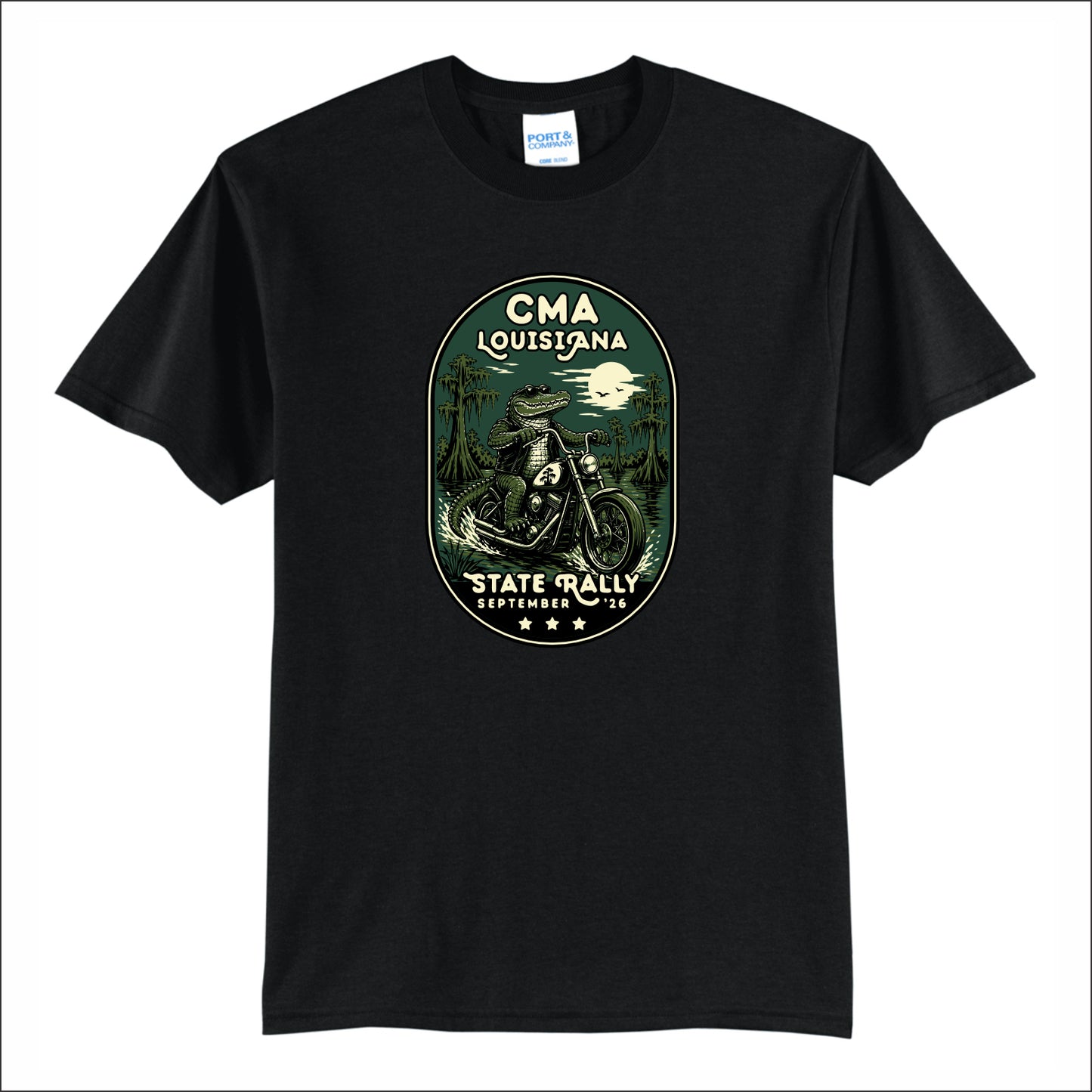 CMA Louisiana 50/50 Short Sleeve T-shirt
