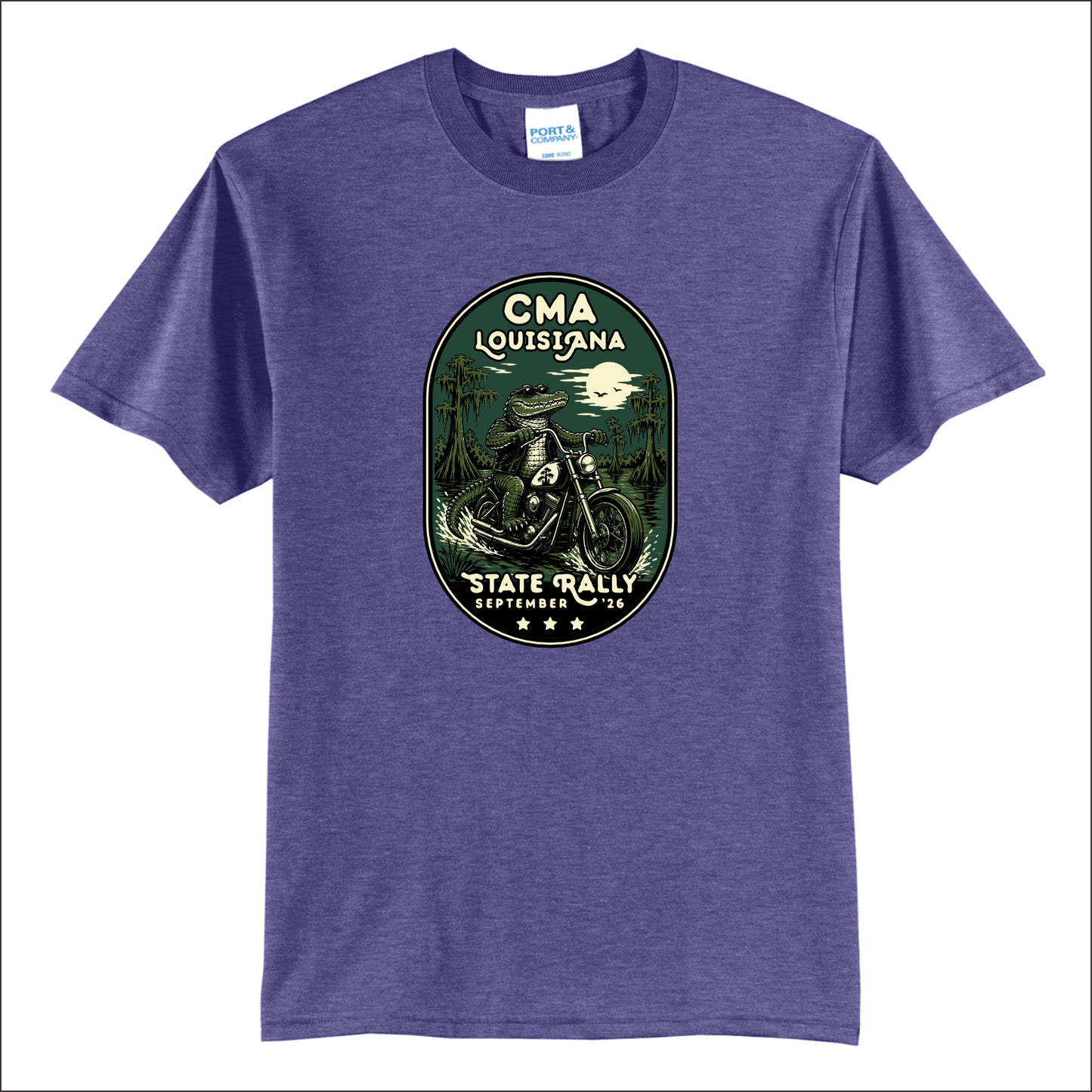 CMA Louisiana 50/50 Short Sleeve T-shirt