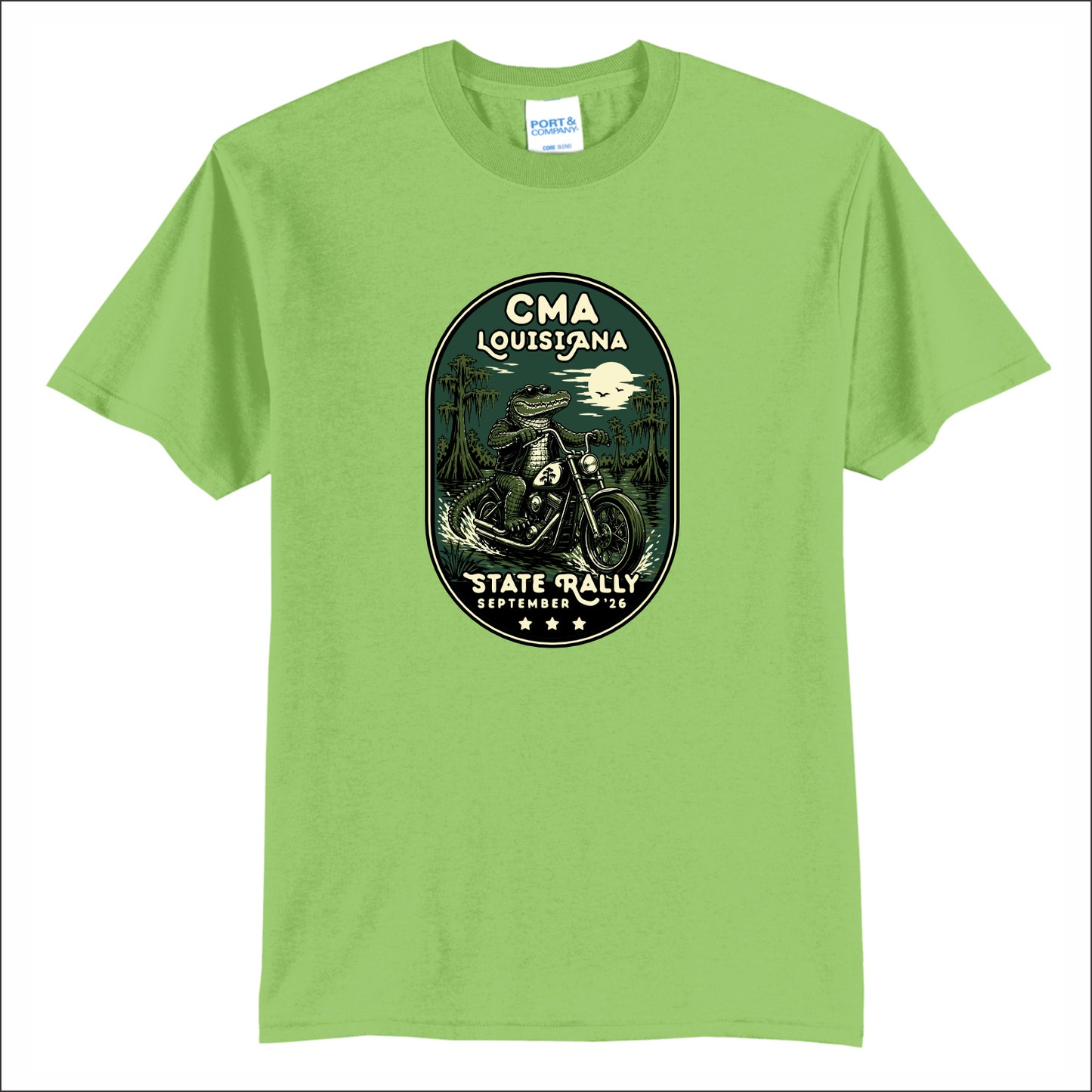 CMA Louisiana 50/50 Short Sleeve T-shirt