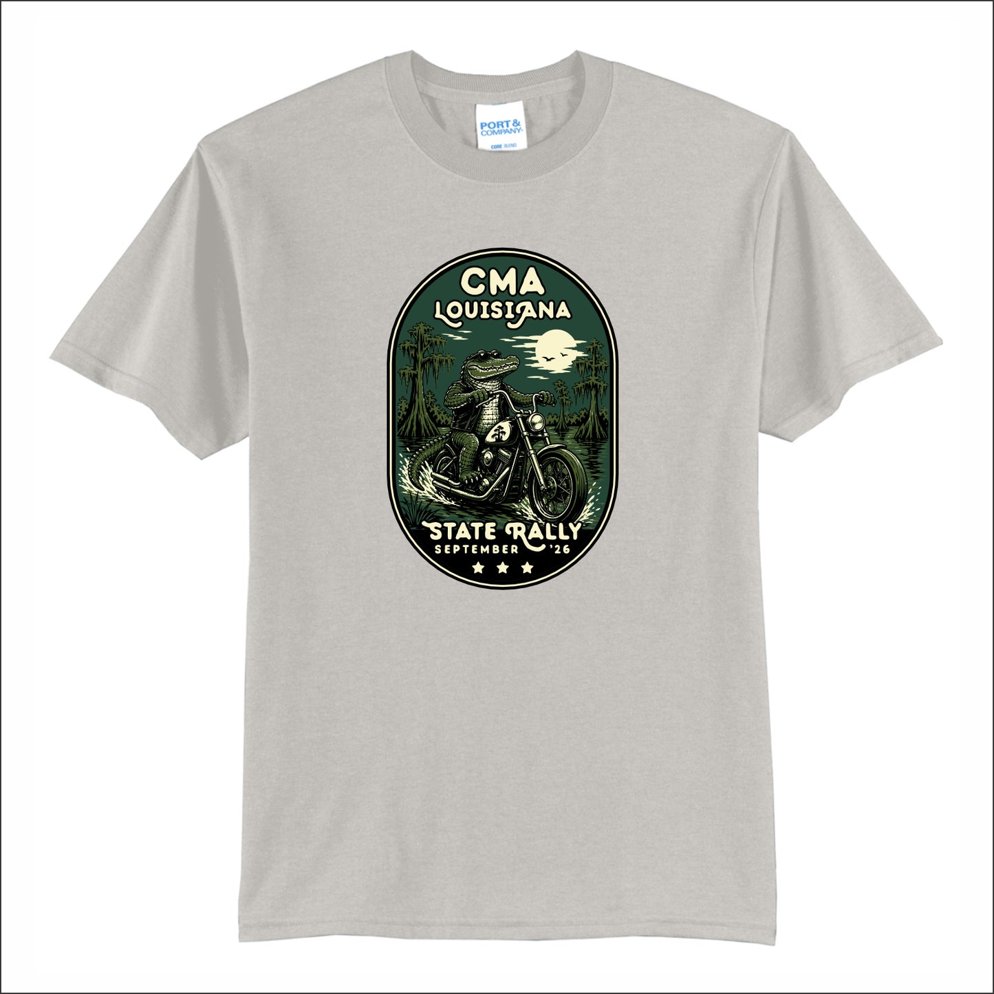 CMA Louisiana 50/50 Short Sleeve T-shirt