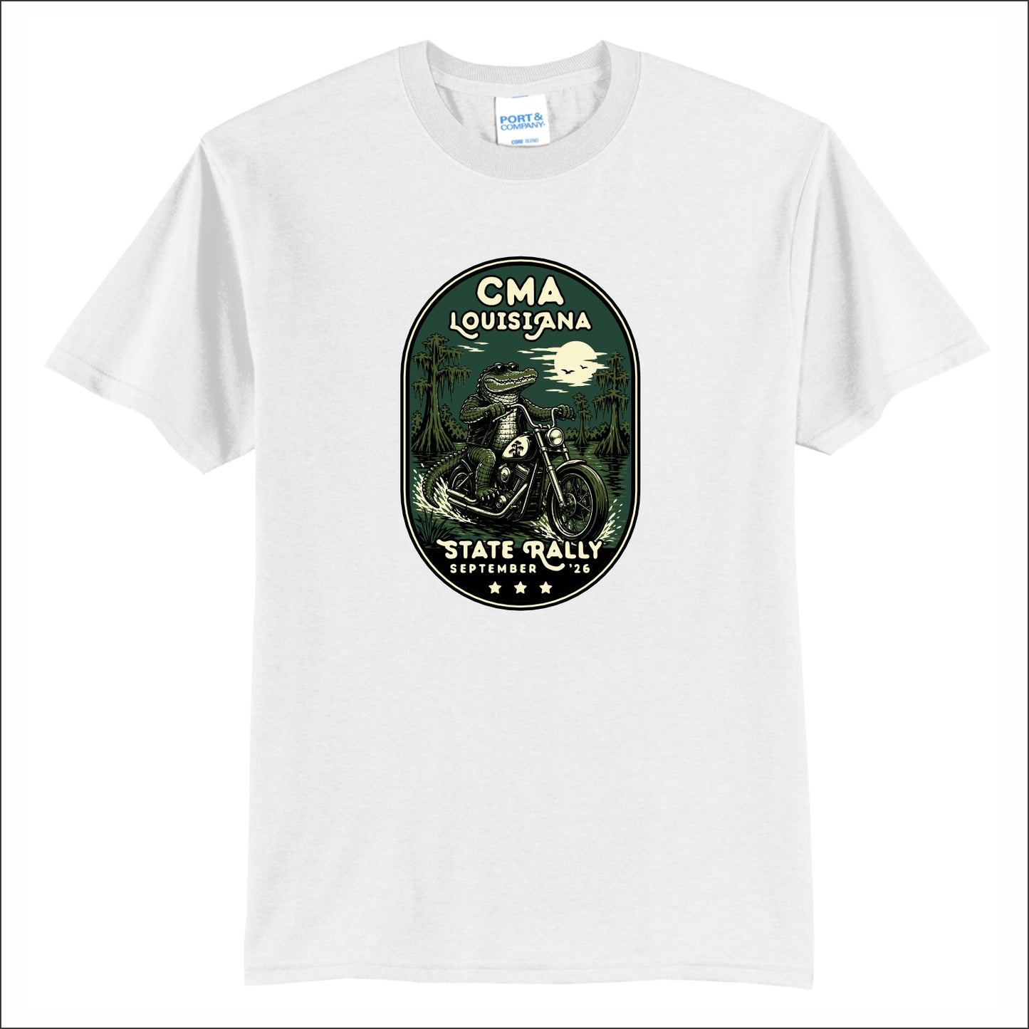 CMA Louisiana 50/50 Short Sleeve T-shirt