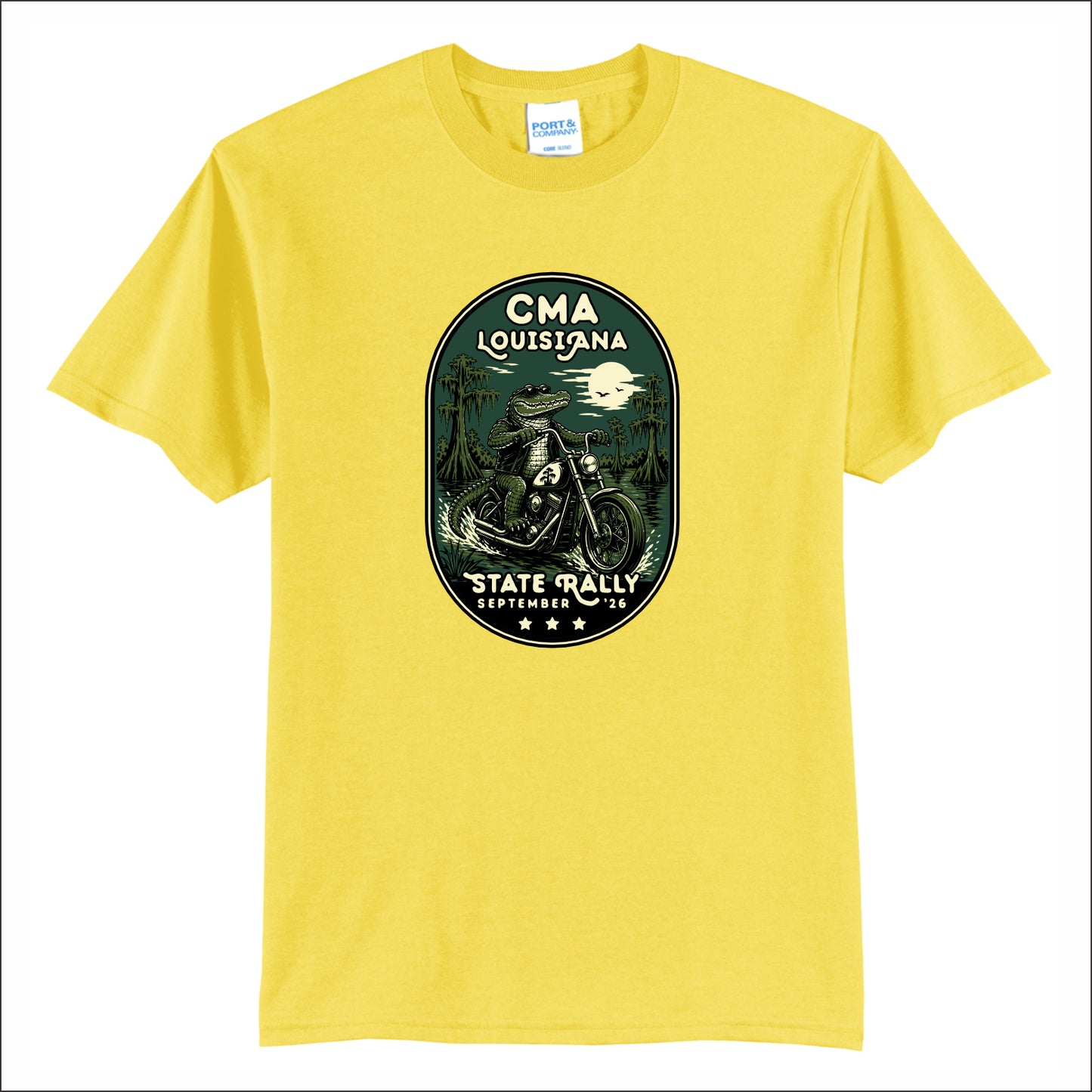 CMA Louisiana 50/50 Short Sleeve T-shirt
