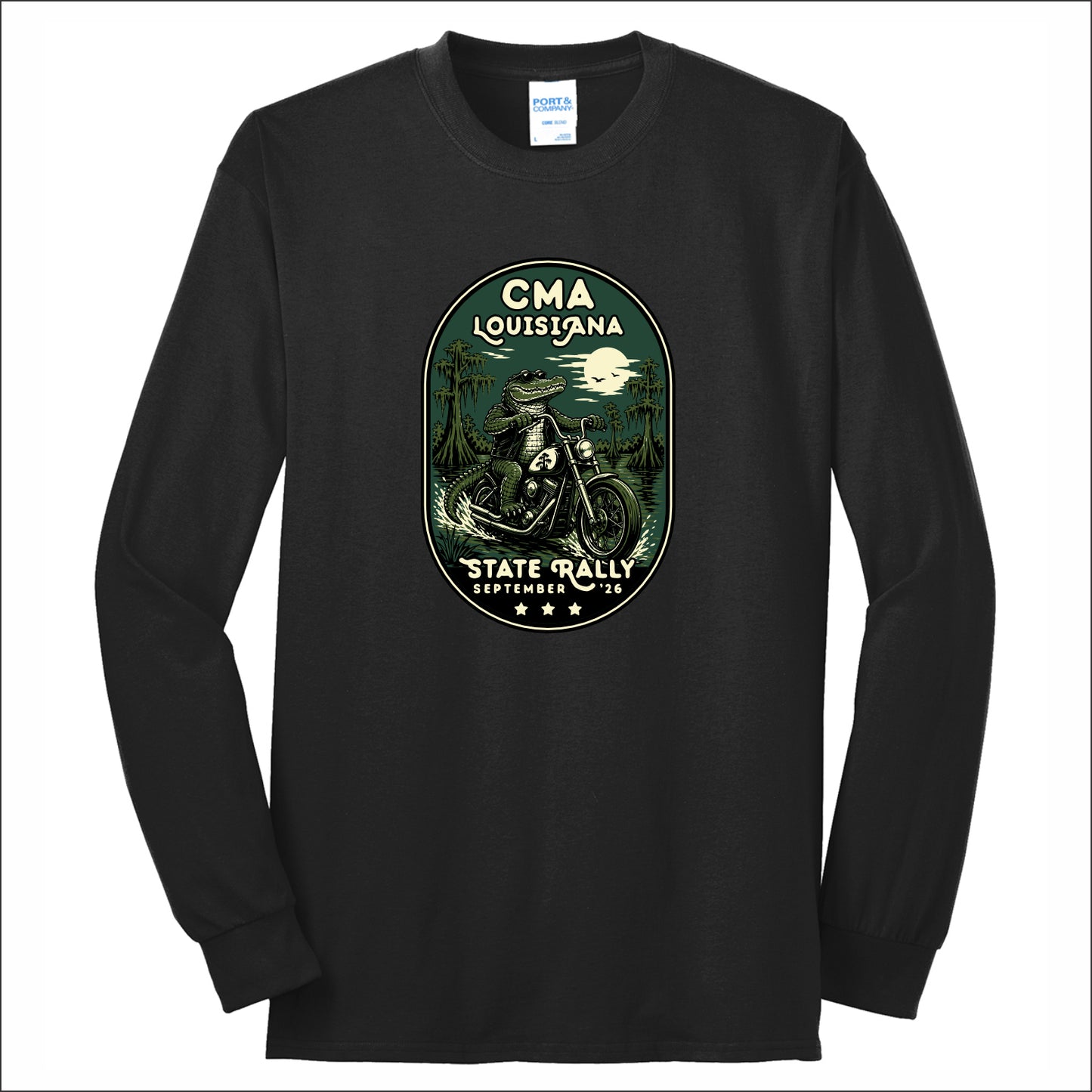 CMA Louisiana 50/50 Long Sleeve T-shirt