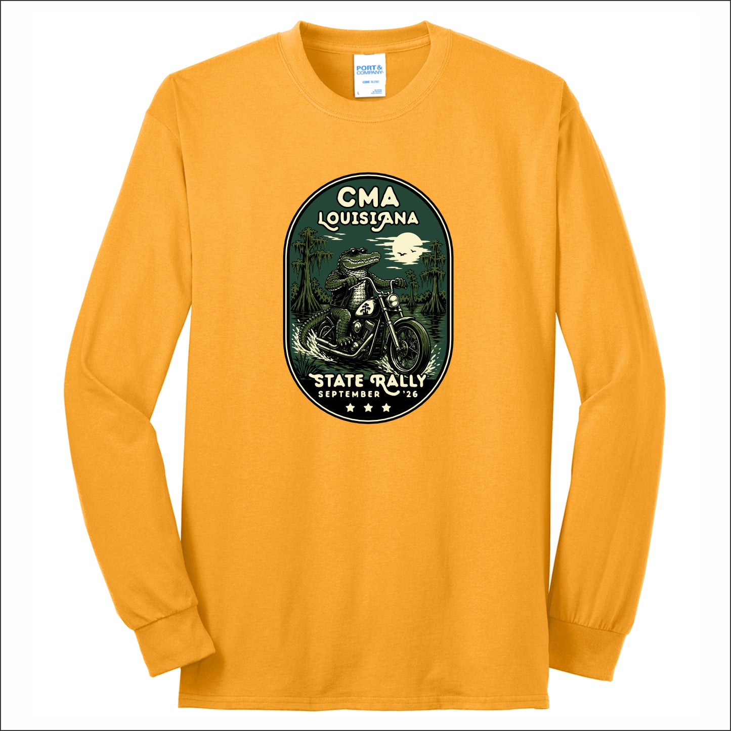 CMA Louisiana 50/50 Long Sleeve T-shirt