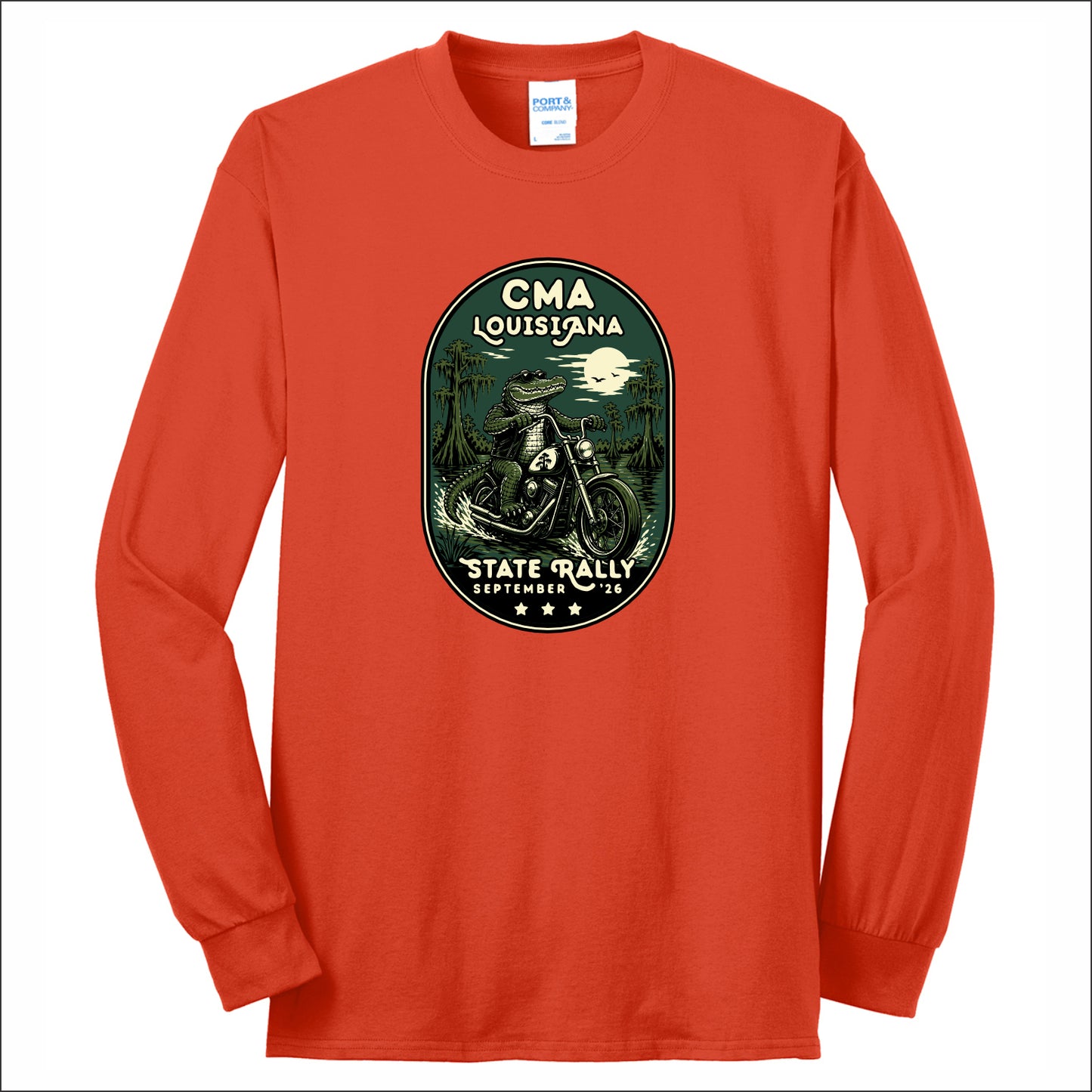 CMA Louisiana 50/50 Long Sleeve T-shirt