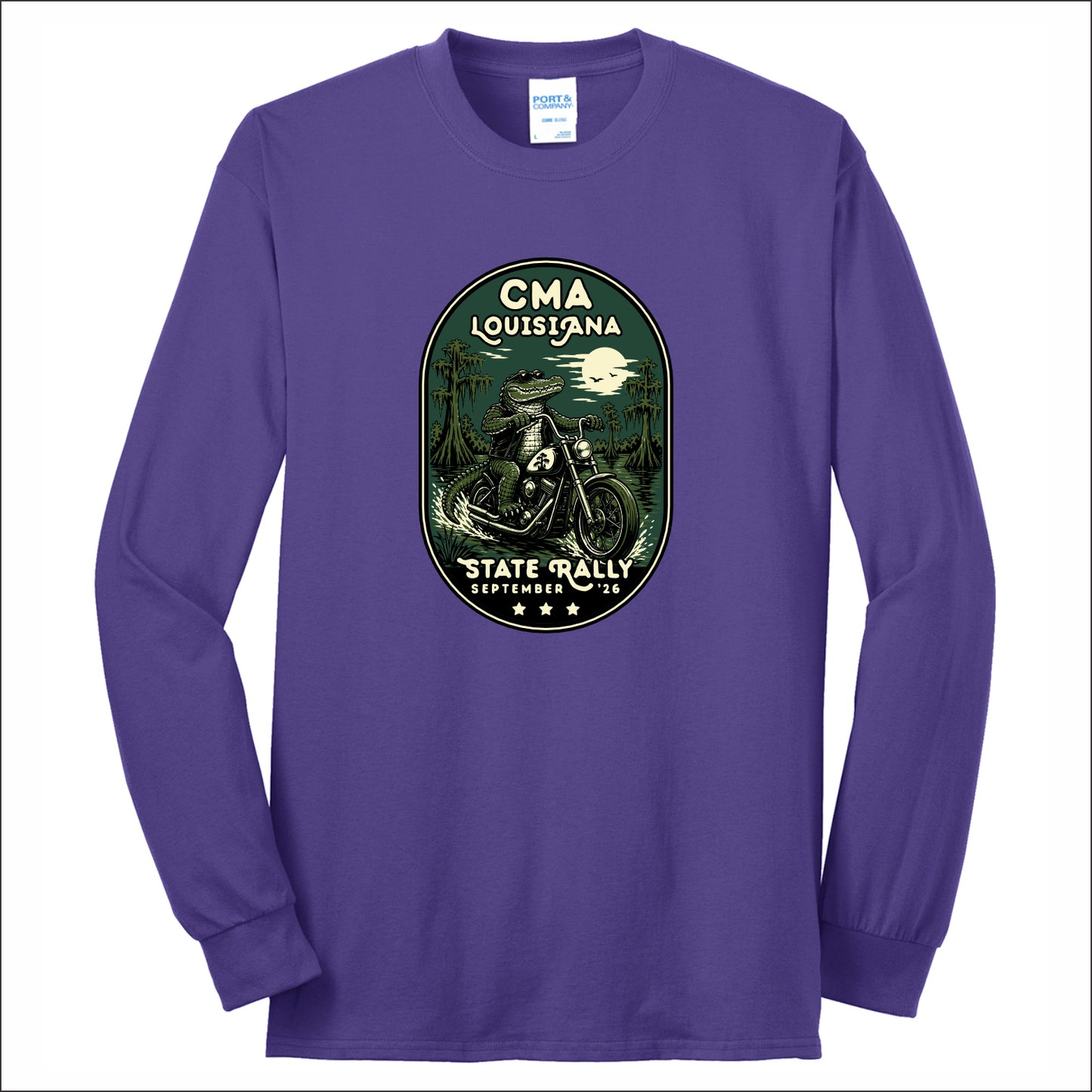 CMA Louisiana 50/50 Long Sleeve T-shirt