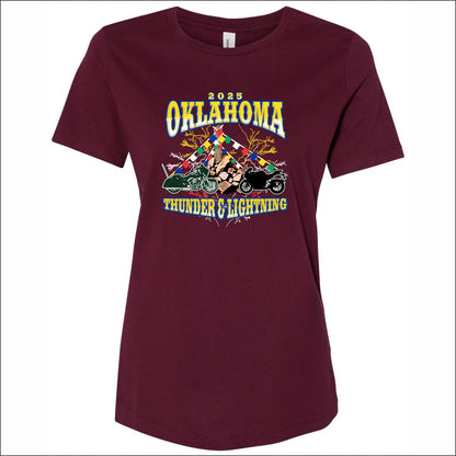 CMA Oklahoma Ladies Relaxed Jersey Tee