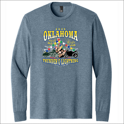 CMA Oklahoma Perfect Tri-Blend Long Sleeve Tee