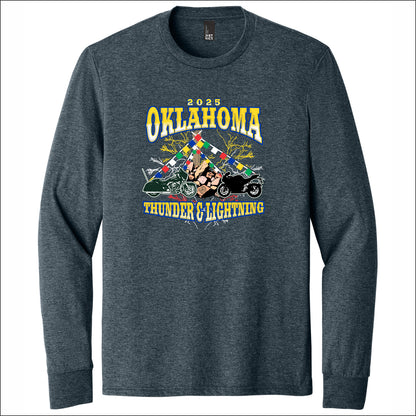 CMA Oklahoma Perfect Tri-Blend Long Sleeve Tee