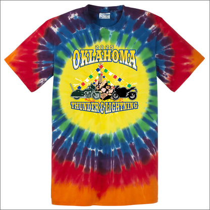 CMA Oklahoma Window Tie-Dye Short Sleeve T-shirt