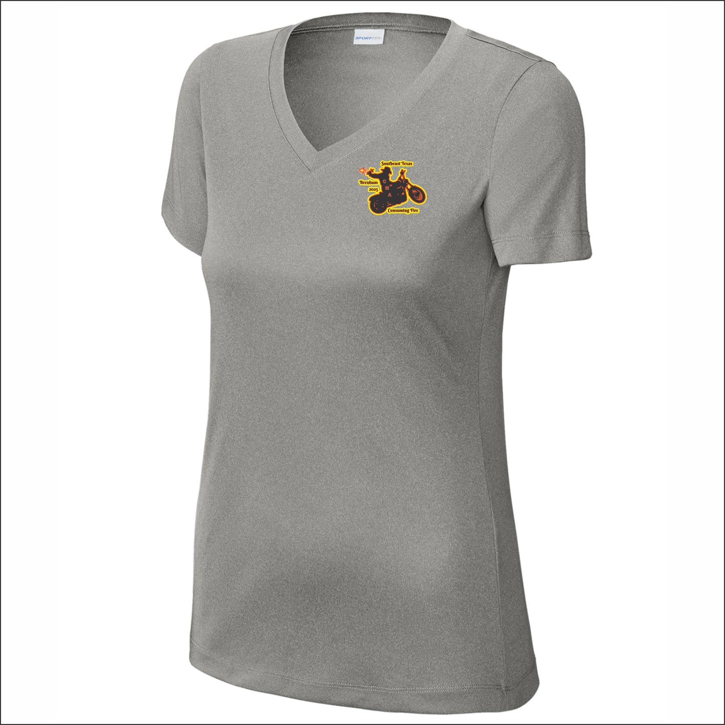 CMA SE TX Ladies Performance V-Neck T-shirt