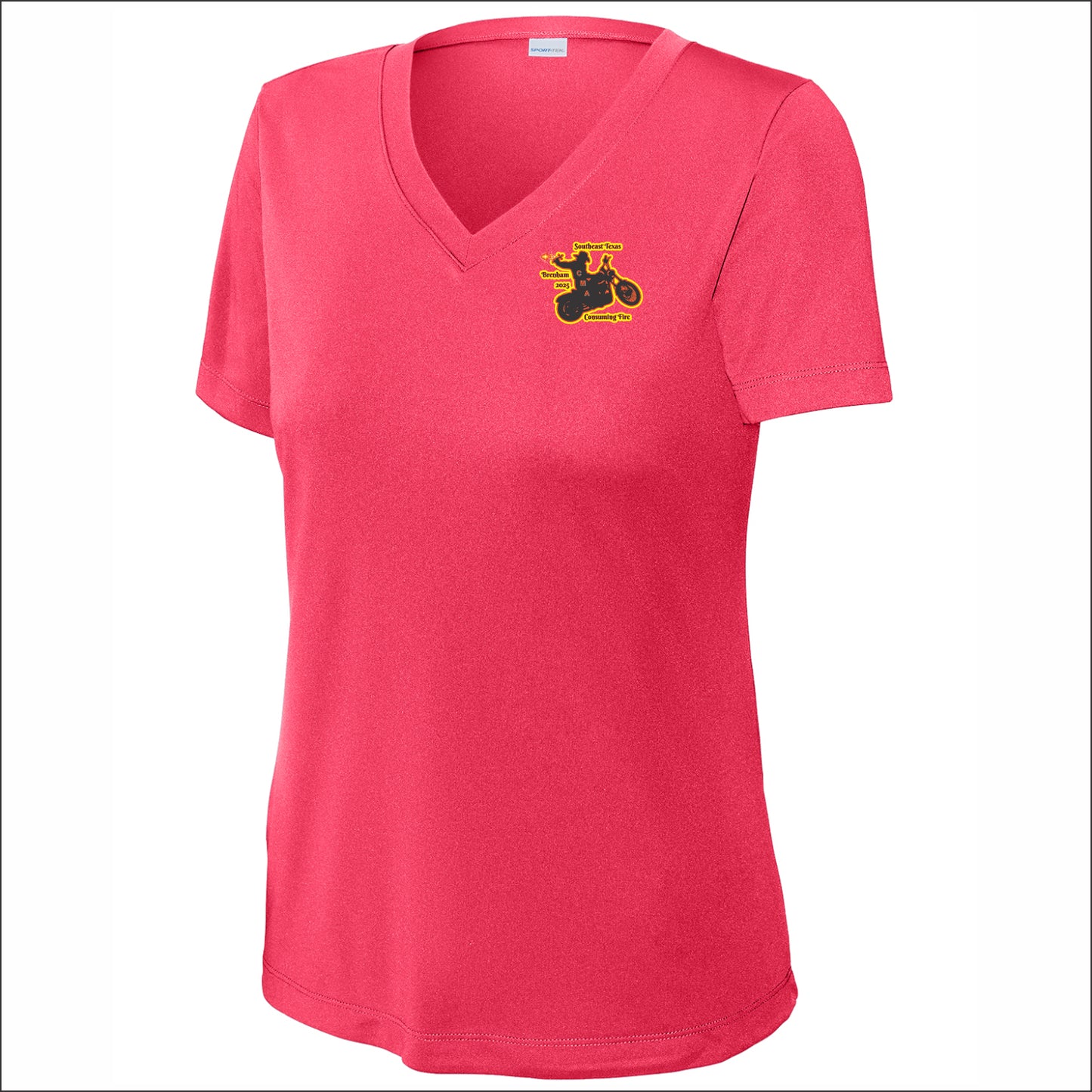 CMA SE TX Ladies Performance V-Neck T-shirt