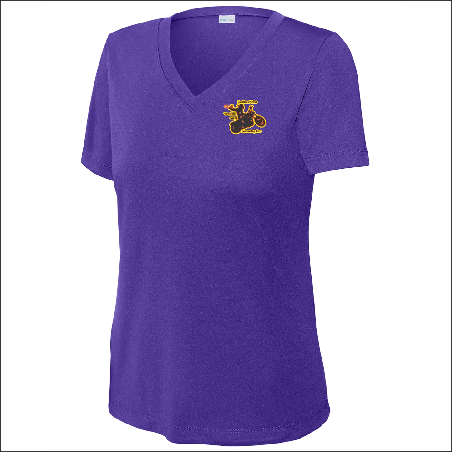 CMA SE TX Ladies Performance V-Neck T-shirt