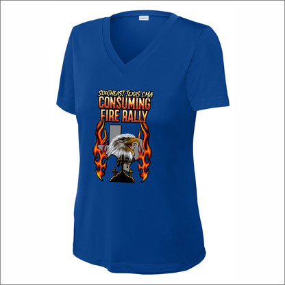 CMA SE TX Ladies Performance V-Neck T-shirt