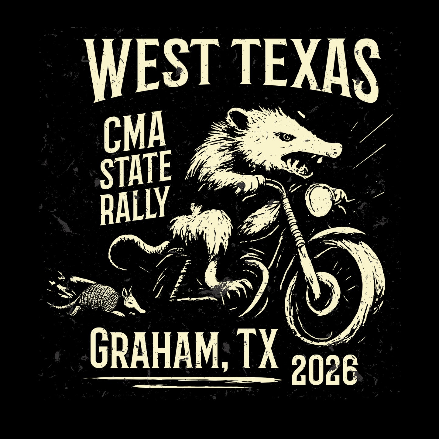 CMA West Texas Softstyle Short Sleeve V-Neck T-Shirt