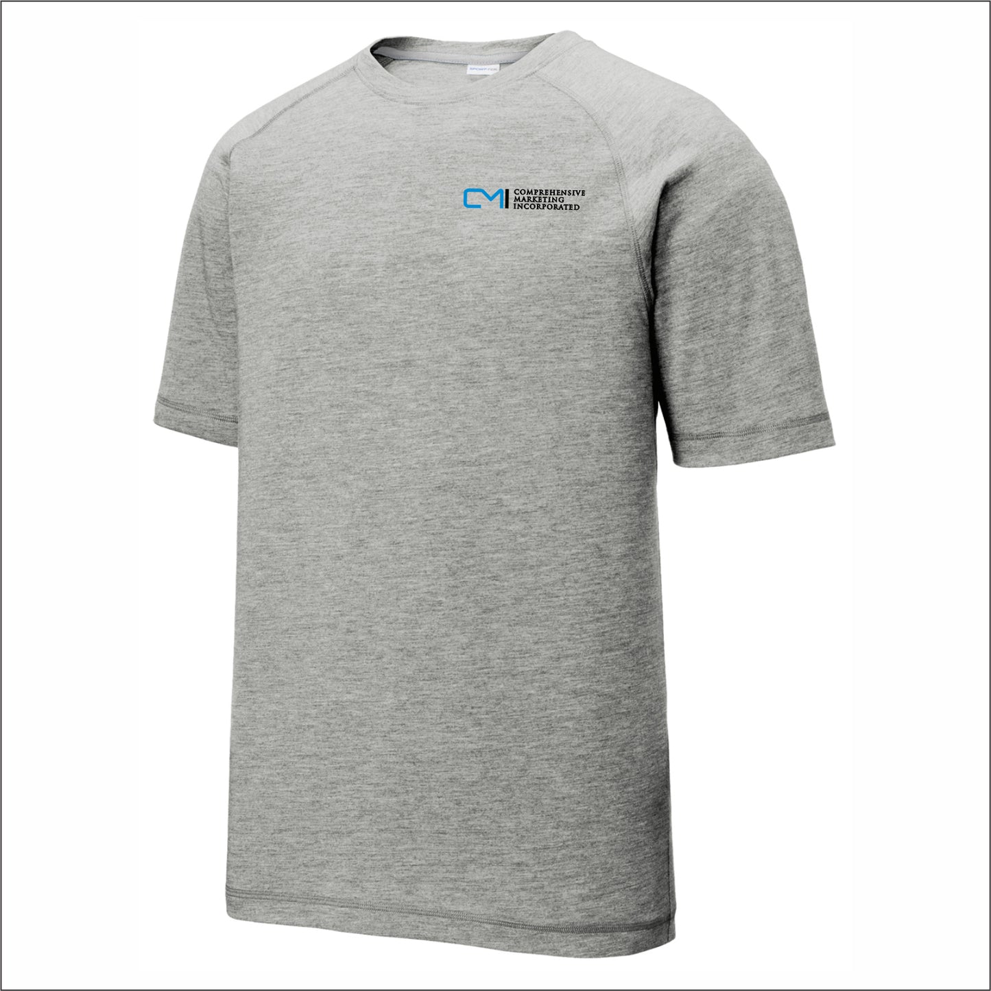 CMI Unisex/Men's Tri-Blend Wicking Raglan Tee