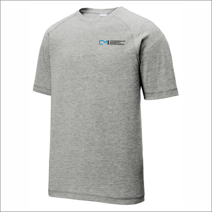CMI Unisex/Men's Tri-Blend Wicking Raglan Tee