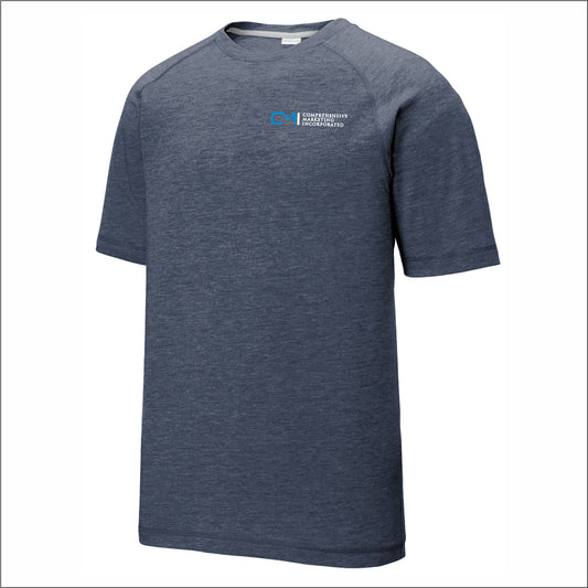 CMI Unisex/Men's Tri-Blend Wicking Raglan Tee