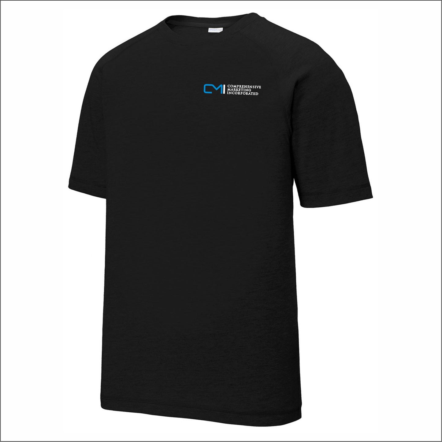 CMI Unisex/Men's Tri-Blend Wicking Raglan Tee