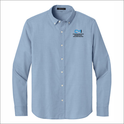 CMI Mercer+Mettle Unisex/Men's Long Sleeve Modern Oxford Shirt