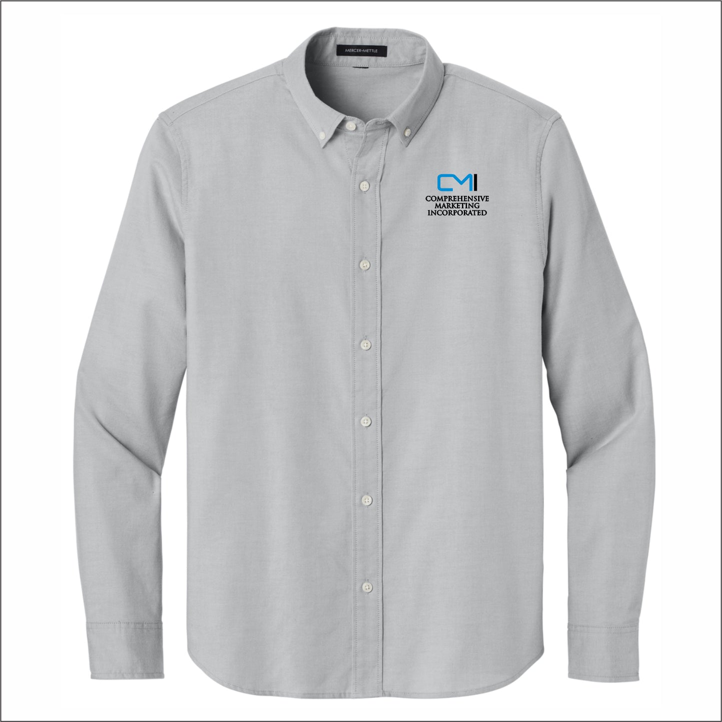 CMI Mercer+Mettle Unisex/Men's Long Sleeve Modern Oxford Shirt