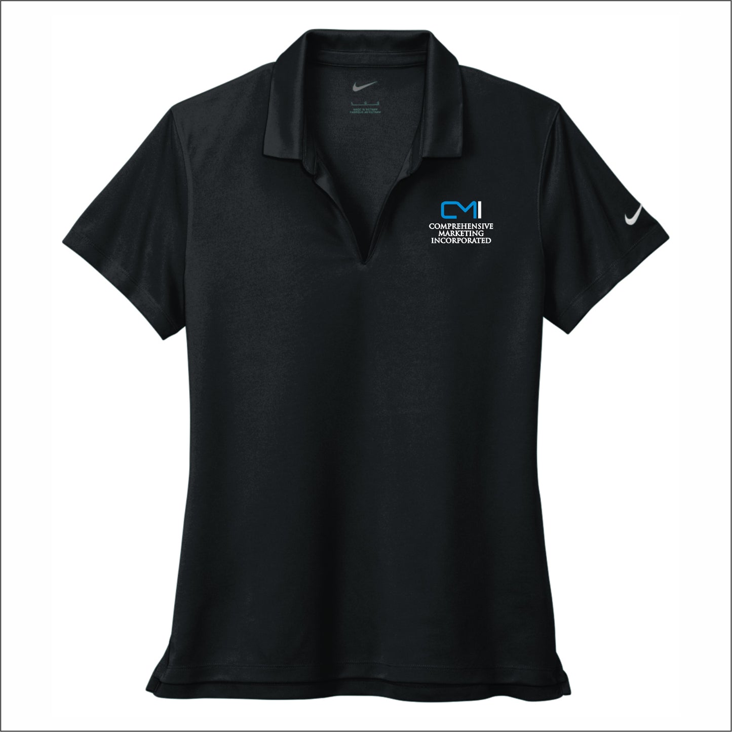 CMI Nike Ladies Micro Pique Polo Shirt