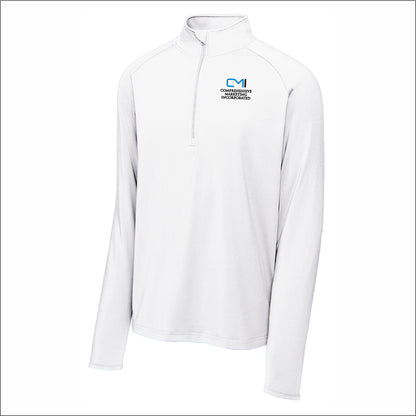 CMI Unisex/Men's Stretch 1/2 Zip Performance