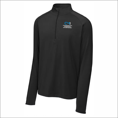 CMI Unisex/Men's Stretch 1/2 Zip Performance
