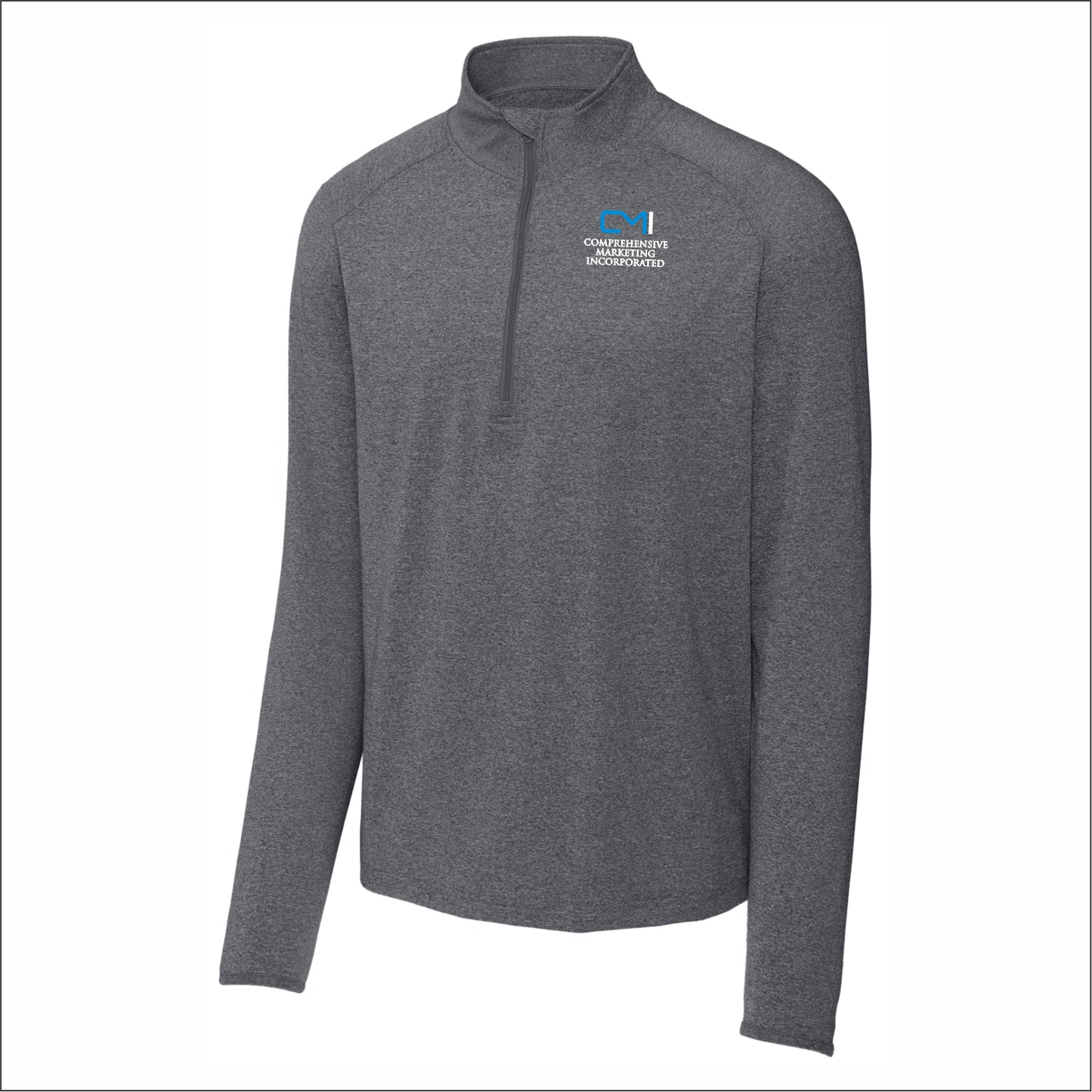 CMI Unisex/Men's Stretch 1/2 Zip Performance