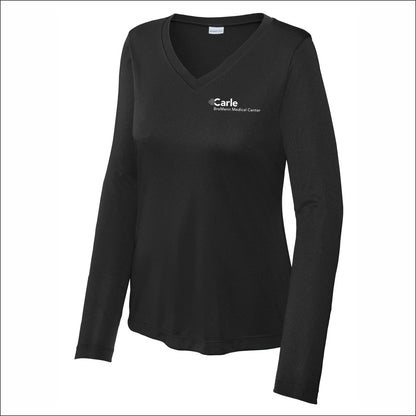 Carle BroMenn Ladies Long Sleeve V-Neck Performance T-shirt