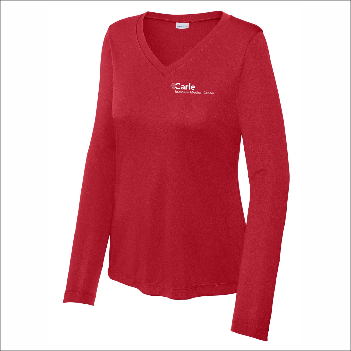 Carle BroMenn Ladies Long Sleeve V-Neck Performance T-shirt