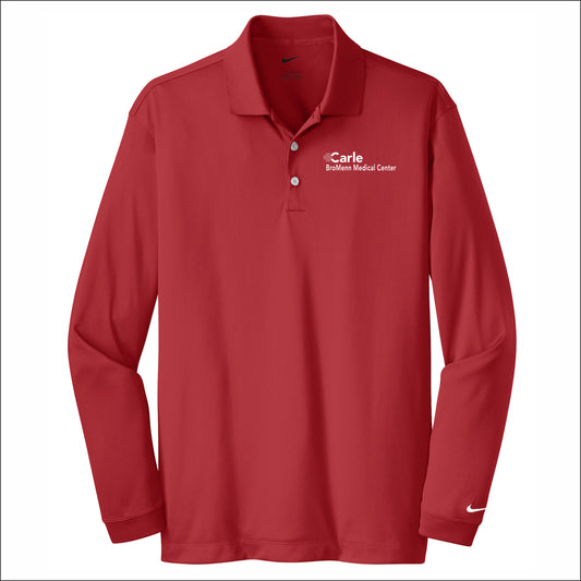 Carle BroMenn NIKE Long Sleeve Dri-FIT Stretch Tech Polo