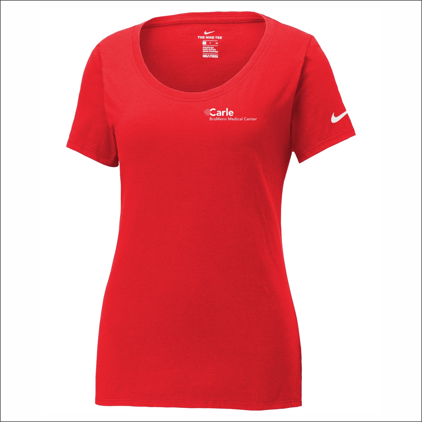 Carle BroMenn Ladies Nike Dri-fit Performance Scoop Neck T-shirt