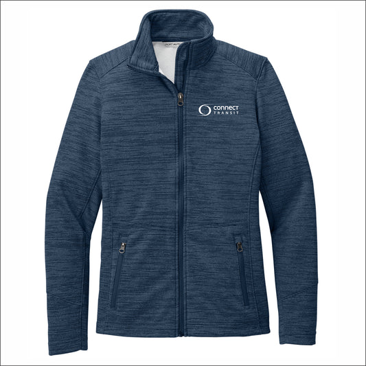 Connect Transit Women's Digi Stripe Fleece Jacket